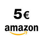 Chèque cadeau Amazon de 5 euros
