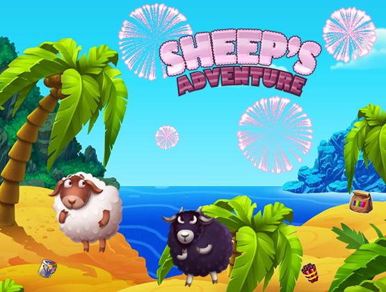 Sheeps Adventure landing